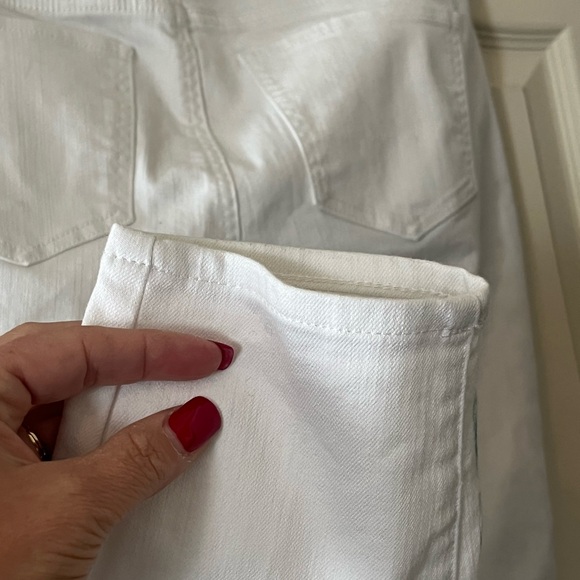 NYDJ Women's White Jeans “Ami Skinny” Lift Tuck Style size 6 - Picture 8 of 16